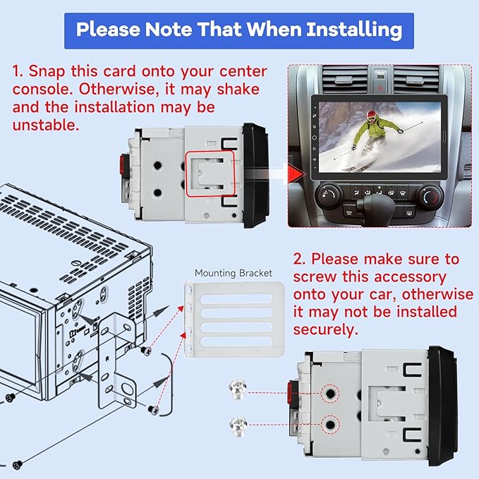 10.1 inch Single Din Car Stereo with CarPlay and Android Auto, 10 inch Touch Screen Radio with Mirror Link/1080P/EQ Audio/SWC/Bluetooth +Backup Camera+MIC