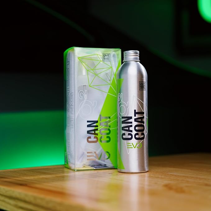 GYEON CanCoat EVO Spray Ceramic Coating DIY grade water beading gloss protection multi-surface auto detail trim wheels glass vinyl safe application easy use interior exterior sealant layer