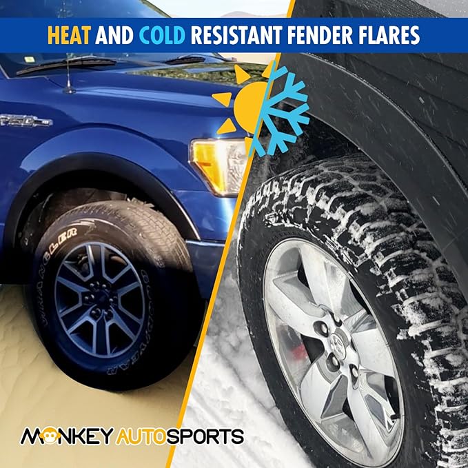 Ford F150 Factory/OE Design Fender Flares. Set of 4