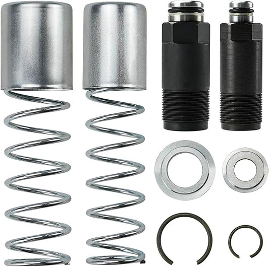 Floor Jack Replacement Parts Low Side Bigger & Smaller Horizontal Double Pump Piston Plunger Kit with Washers Retaining Ring for 3 Ton Hydraulic with Dual Pump Pitts-Burgh to-rin Bi-g Red Day-Tona