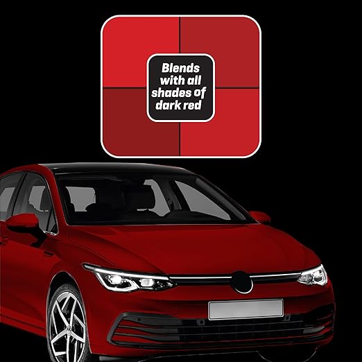 T-Cut Dark Red Scratch Remover Color Fast Paintwork Restorer Car Polish, 13 Colors Available, 17 Fl Oz