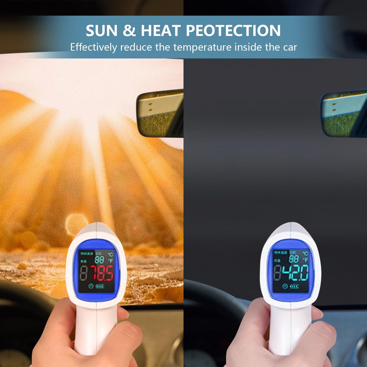 Heavy Duty Waterproof Car Cover Fit for Jeep 2009-2025 Wrangler 4 Dr,Tear & UV Resistant, Outdoor Indoor Full Car Cover with Storage Bag, Windproof Sun Rain UV Dust Snow Protection, Black