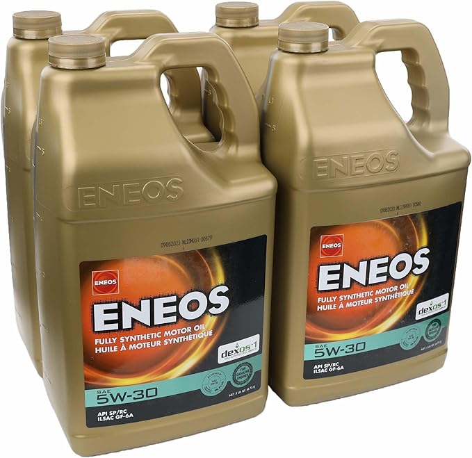 Eneos 5W-30 Fully Synthetic Motor Oil (5-Quart, Case of 4)