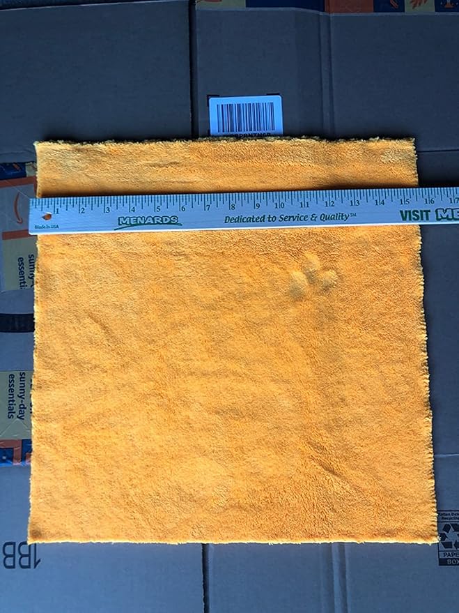 Plush Edgeless Microfiber Towel for Car, Soft Drying Wash Detailing Buffing Polishing Towel, 500 GSM 6PACK 16 x 16inches (Black, 6Pack)