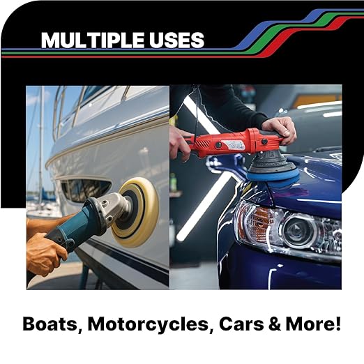 LAUCO 3-Step Set Automotive Paint Correction Kit, Professional Cutting, Polishing & Finishing Compounds, Silicone-Free, Clear Coat Safe Detailing System for Swirl Removal, Scratch Repair