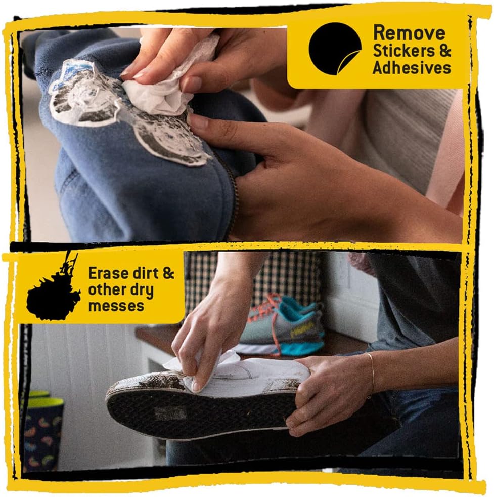 Tub O' Towels Heavy-Duty Multi-Surface Cleaning Wipes, 7" x 8", 40 Count Canister, Removes Grease, Grime, and Tough Stains, Durable Disposable White Wipes for Home, Garage, and Outdoor Cleaning Tasks