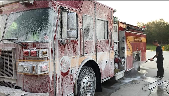 Wash Chems Pro 50 Touchless Car Wash Detergent Soap Concentrate No Brushing, Commercial Grade Professional Auto Foam Cleaner Also Great for Trucks & Tractors