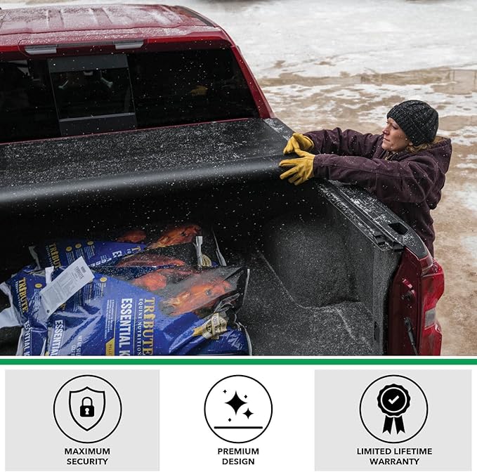 Gator ETX Soft Roll Up Truck Bed Tonneau Cover | 53315 | Fits 2015 - 2020 Ford F-150 (incl. Raptor) 5' 7" Bed (67.1")