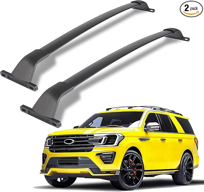 Roof Racks Cross Bars Fit for Ford Expedition/Max 2018-2025 & Lincoln Navigator 2018-2024 with Side Roof Rails 220lbs Heavy Duty Aluminum Cargo Luggage Carrier