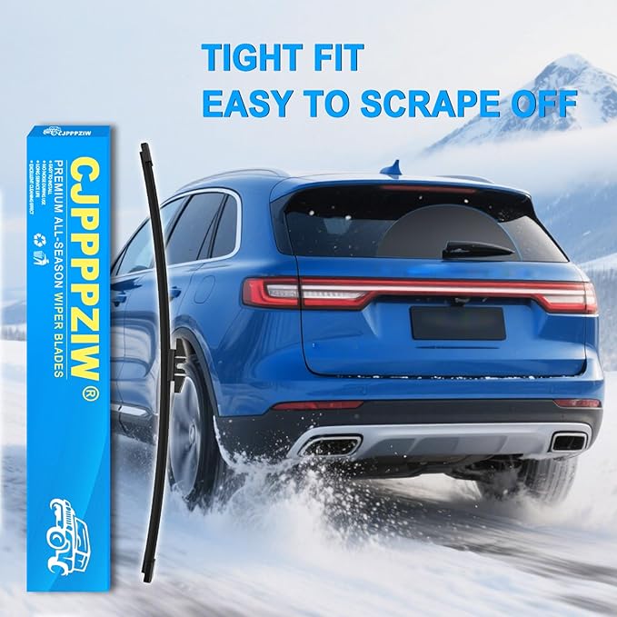 CJPPPZIW® Windshield Wipers-23"+21"+10" Replacement for 2017 2018 2019 2020 2021 2022 2023 Mini Cooper Countryman F60 Premium All-Season Front and Rear Wiper Blades,Original Factory Quality(Pack of 3)