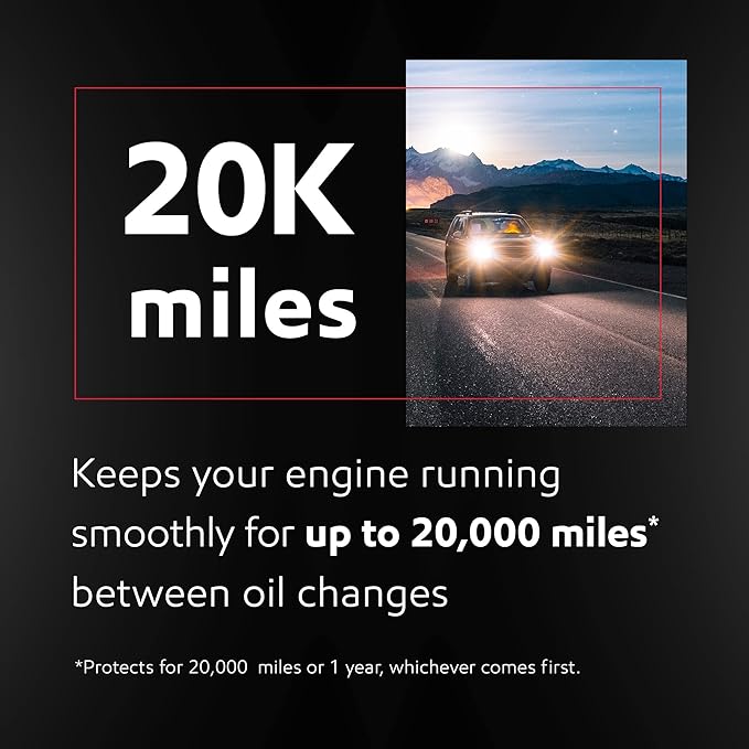 Mobil 1 Full Synthetic Motor Oil, 0W-20 | Extended Performance | 5 Quart | Pack of 2