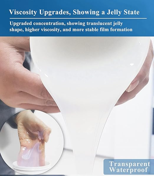 Endhokn Clear Waterproof Sealant - 35 Ounces, Indoor & Outdoor, Bathroom & Roof Coating