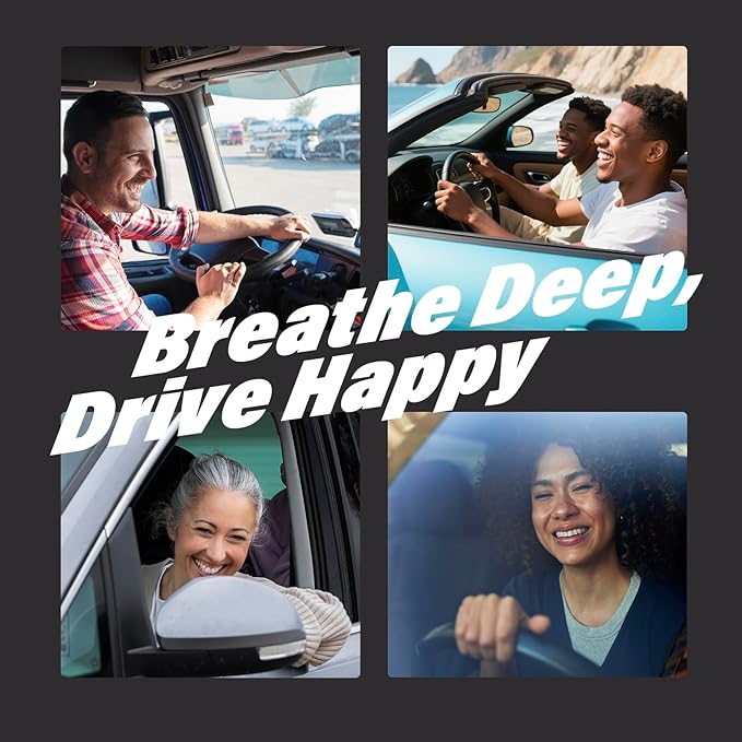 Car Air Freshener Vent Clips, Ocean Scent, 6 Pack, Long Lasting Scent Up to 180 Days, Car Fresheners