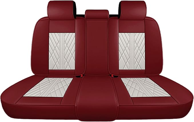 Universal Fit Waterproof Breathable Nappa Leather Automotive Vehicle Car Seat Covers Set Cushion Protector for Sedan SUV