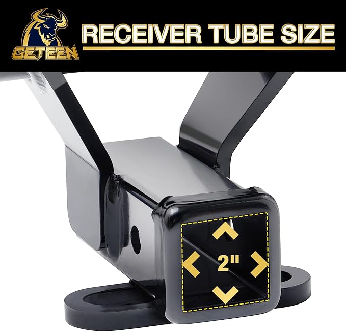 Class III Trailer Hitch, Tow Hitch 2 Inch Receiver Multi-Fit Hitch for Hyundai Palisade (2020-2025) and KIA Telluride to Receive Ball Mount Cargo Carrier Bike Rack Tow Hook