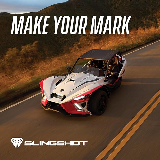 Polaris Slingshot SS-4 Full Synthetic Oil 5W-30 for All Models, High Temperature Viscosity Protection, Enhanced Engine Performance, Reduced Friction and Wear, 1 Gallon, Qty 1-2879410