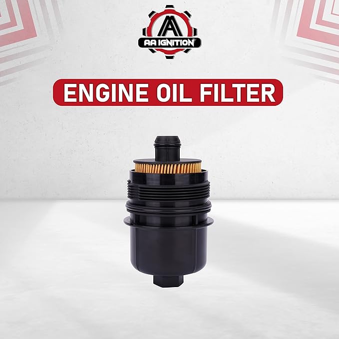 Replacement Engine Oil Filter - Compatible with Jeep Gladiator, Wrangler & Ram 1500 3.0L Vehicles - Replaces 68507598AA, 68498720AA - 2020, 2021-3 Liter Diesel Engines