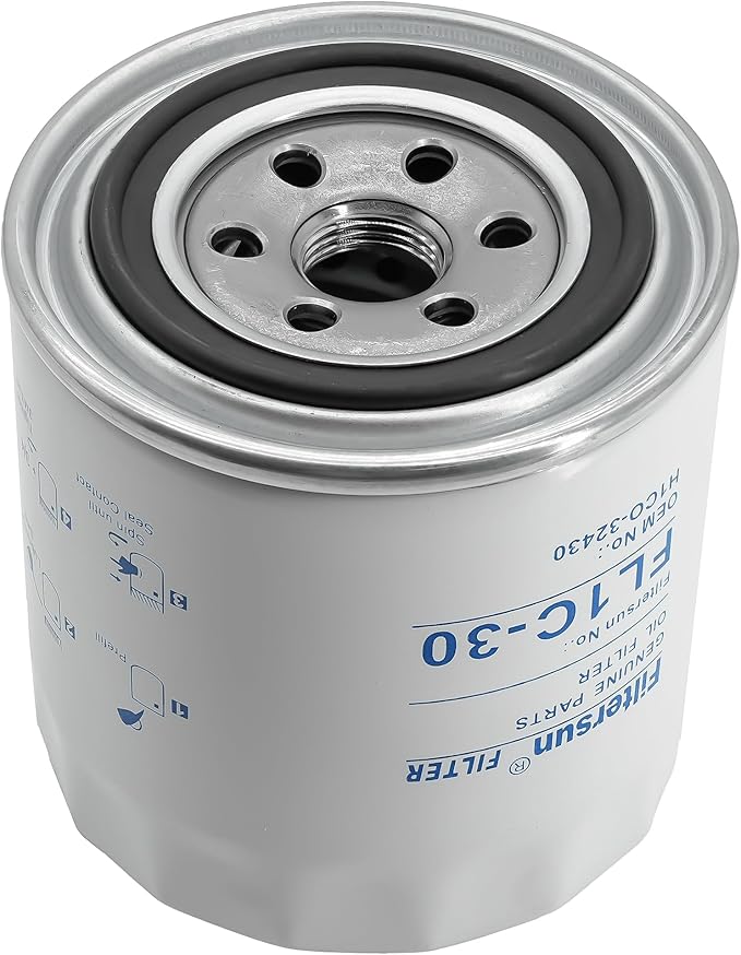 Filter Kit TC620-93230 HH164-32430 TC422-82620 1J800-43170 1G311-43380 Compatible with Kubota L3301 & L3901 w/D1803 Engine