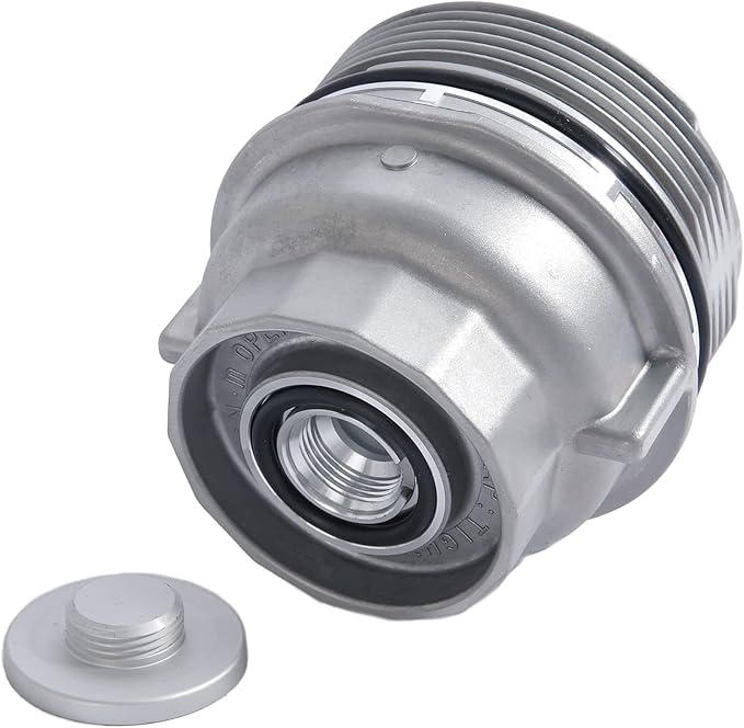 Engine Oil Filter Cap Assembly - Replaces 15620-31060, 917-016, 15643-31050, 1564331050 - Compatible with Toyota, Lexus, Scion Vehicles - 2005-2021 - Avalon, Camry, Highlander, RAV4, Sienna, Venza