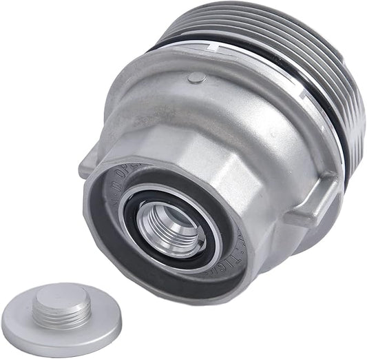 Engine Oil Filter Cap Assembly - Replaces 15620-31060, 917-016, 15643-31050, 1564331050 - Compatible with Toyota, Lexus, Scion Vehicles - 2005-2021 - Avalon, Camry, Highlander, RAV4, Sienna, Venza