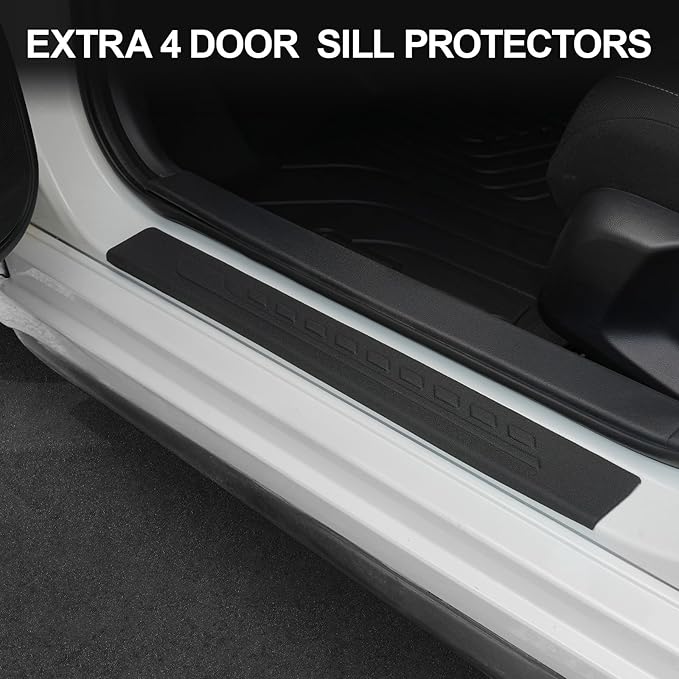 Floor Mats for 2022-2025 2026 Honda Civic Sedan Hatchback Si (Include Sport, Not for Hybrid), 2nd Row with&w/o USB Port, for Acura Integra 2023-2025, All Weather Car Floor Liners Civic Sport