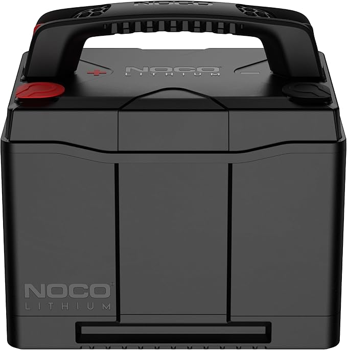 NOCO Lithium NLX24: 12V LiFePO4 Lithium Battery — Dual-Purpose — 90Ah Deep-Cycle + 1200A Group 24 Starter Battery — For Auto, Car Audio, Marine, Boat, RV, Off-Grid, Camper — UL Listed