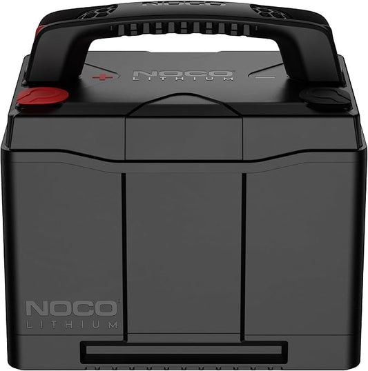 NOCO Lithium NLX24: 12V LiFePO4 Lithium Battery — Dual-Purpose — 90Ah Deep-Cycle + 1200A Group 24 Starter Battery — For Auto, Car Audio, Marine, Boat, RV, Off-Grid, Camper — UL Listed