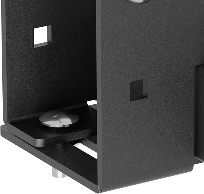 RV Bumper Hitch Receiver for 2" to 4" Rear Beams, 2-Inch Trailer Tow Hitch Adapter with 3,500 lbs Capacity, Fits RV Tire Carrier, Ball Mount, Cargo Carrier, Bike Racks, Camper Accessories