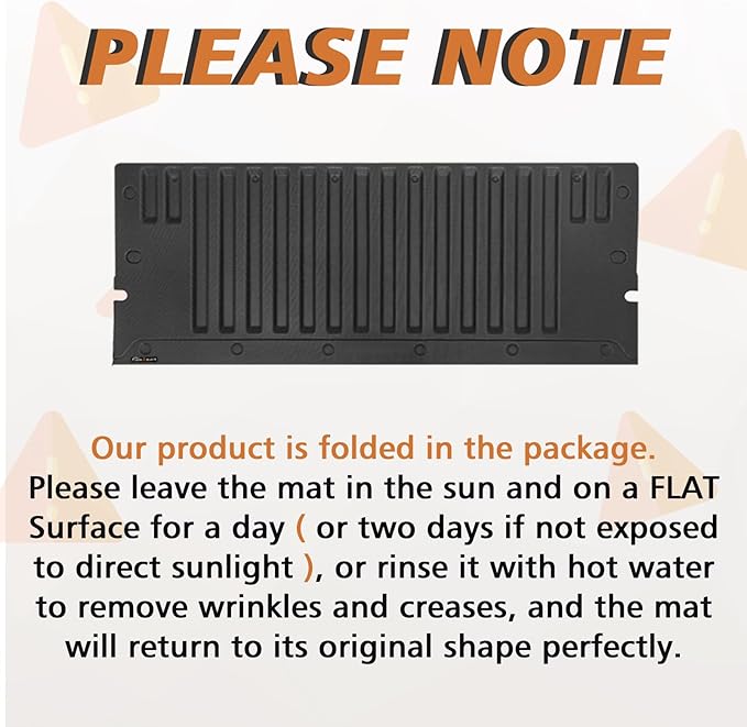 TripleAliners for Tacoma 2024 2025 | Truck Bed Tailgate Mat | Compatible with 2024 2025 Toyota Tacoma Accessories Tailgate Liner Protector Cargo Mat All-Weather Cargo Liner Custom Fit, 1PC