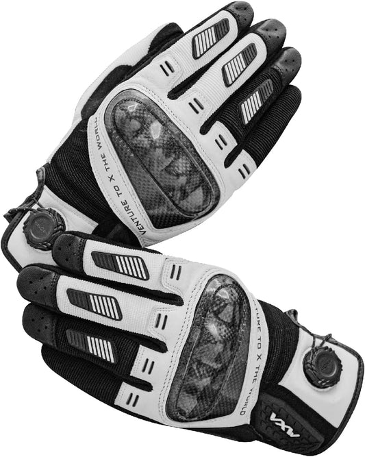 VXW High Protection Motorcycle Gloves for Men - Gel Palm Sliders& Joints Protection Design, High-Speed Sports Gear for MTB/ATV/BMX/Motocross/Racing/Dirt Bike Gear