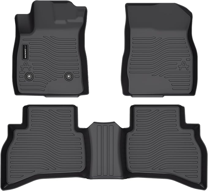All Weather Floor Mats Fit for Chevrolet Chevy Trailblazer AWD 2021-2025 2026 TPE Rubber Liners Trailblazer AWD 2021-2025 2026 Accessories Set All Season Guard Odorless Anti-Slip Floor Mats