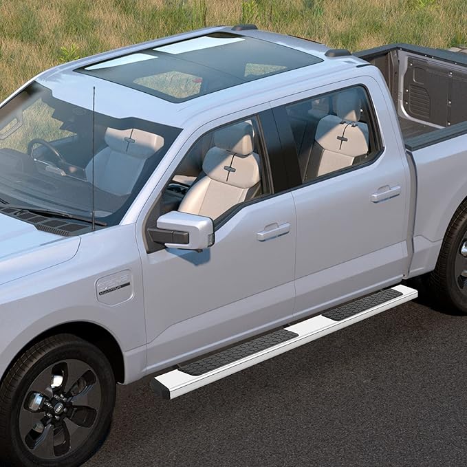 COMNOVA Side Steps Running Boards Compatible with 2009-2018 Dodge Ram 1500 Crew Cab, 2010-2026 Ram 2500 3500 Crew Cab(incl. 2019-2024 Classic). 6.5 Inch Rock Sliders Truck Side Steps Nerf Bars.