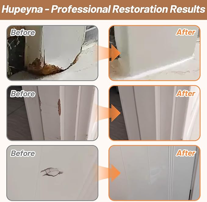 Wood Repair Kit, Wood Furniture Repair Kit, Wood Filler, Wood Putty and Beeswax- Repair Stains, Scratch, Cracks, Hole, Discoloration for Wooden Door, Table, Cabinet, Bed, Floor (Tech Gray Series)