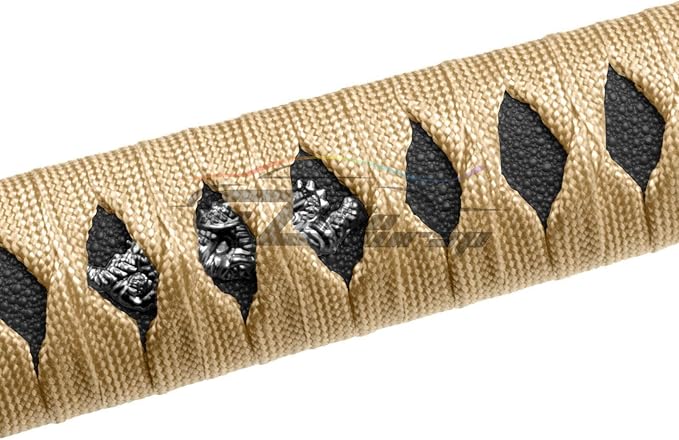 EZAUTO WRAP 10cm Gold Black Shift Knob Samurai Sword Alloy Katana with Adapter Universal