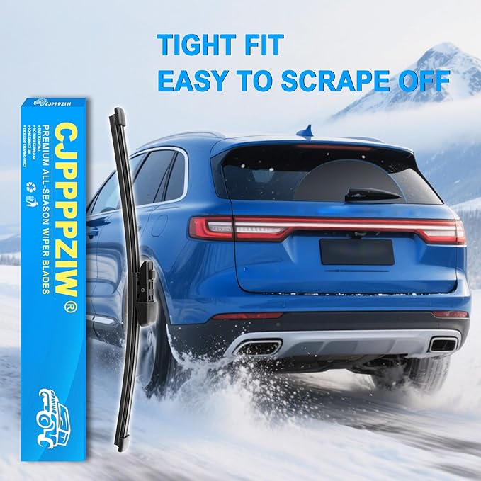 CJPPPZIW® Windshield Wipers-26 Inch+22 Inch+12 Inch Replacement for 2018 2019 2020 2021 2022 2023 VW Atlas Wiper Blades for My Car,Quality Front and Rear Wiper Blades(Pack of 3)