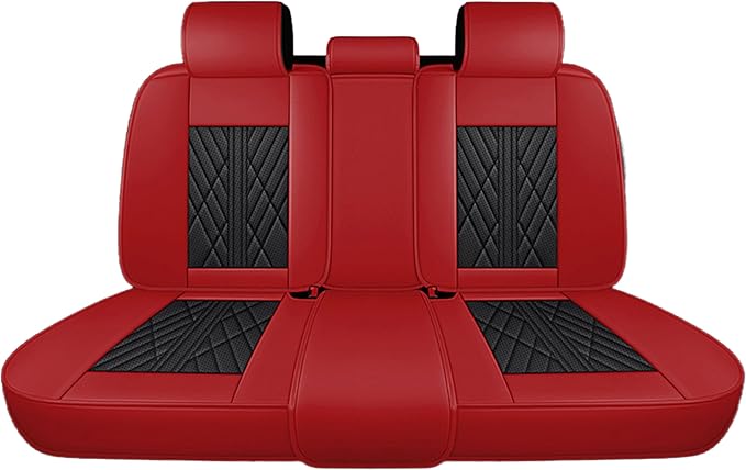 Universal Fit Waterproof Breathable Nappa Leather Automotive Vehicle Car Seat Covers Set Cushion Protector for Sedan SUV