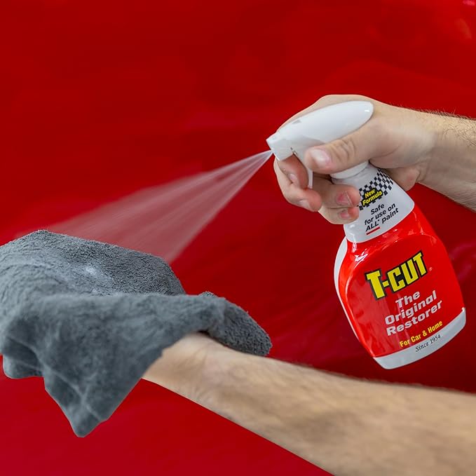 T-Cut Colour Restorer, 17 Fl Oz - Paintwork Restore, Spray Paint, Restores Original Colour and Lustre to Paintwork Removes Oxidation Scratch, TCC500