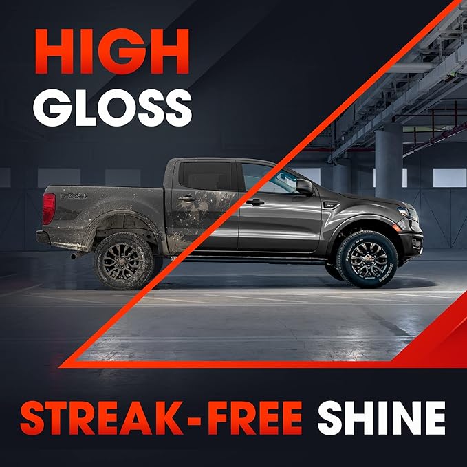 Swift Touchless Car Wash Shampoo (2 Gallon) - No Brushing Required, High Foaming Car Soap, Heavy Duty, Auto Detergent for Foam Cannon, Works on Cars, Trucks, RVs, Motorcycles, Upholstery & More!