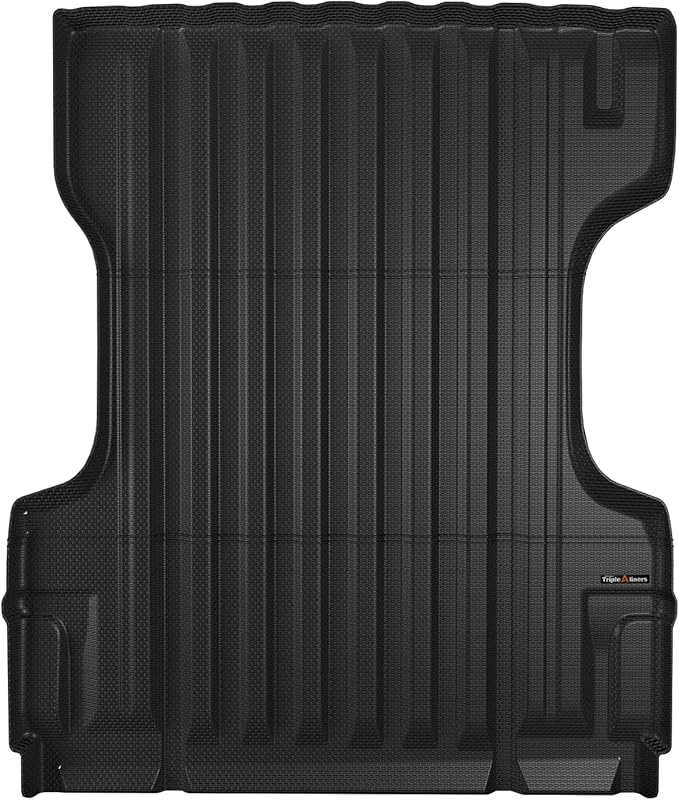 TripleAliners Truck Bed Mat Compatible with 2005-2021 Nissan Frontier Accessories 6FT Bed Vehicle Perfectly Flush All Weather Protection TPE Heavy Duty Pickup Cargo Mat