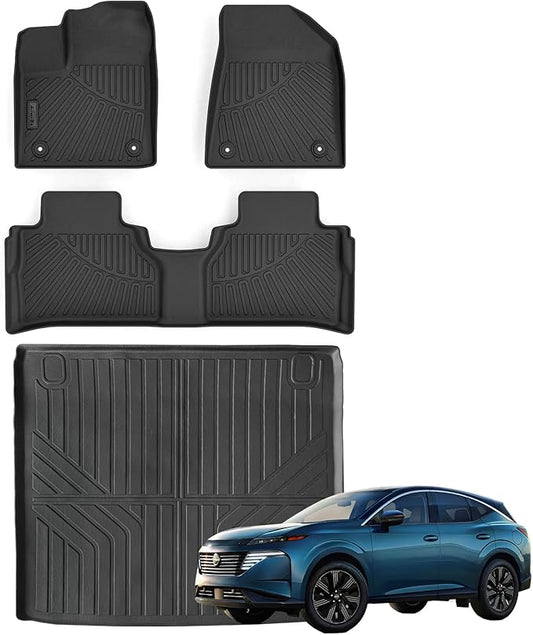 Floor Mats & Cargo Liners for 2025 Nissan Murano TPE All Weather Protection Car Floor Mats with Trunk Mat Accessories