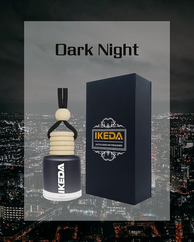 Car Air Freshener Hanging,Cylindrical Auto Scent with Vent Clip Bottle,45-Days Long Lasting Fragrance, Essential Oil Diffuser Odor Eliminator for Women (Circle, ice)