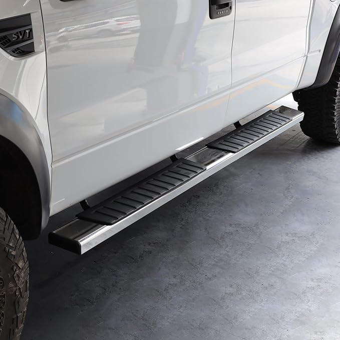 COMNOVA Quad Cab 2009-2018 Running Boards Compatible with Dodge Ram 1500 Quad Cab(Incl. 19-24 Classic)/10-24 Ram 2500 3500, 6 Inch Extended Cab Running Boards, Black Side Steps Step Bars