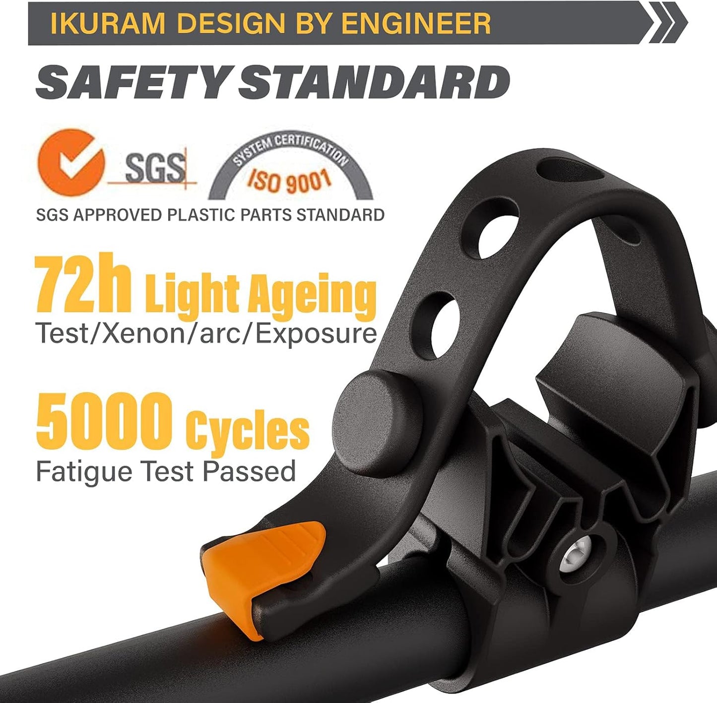 3 Bike Rack Bicycle Carrier Racks Hitch Mount Double Foldable Rack for Cars Truck SUV Fits 2" Hitch Receiver, Including Anti-Rattle Hitch Tightener