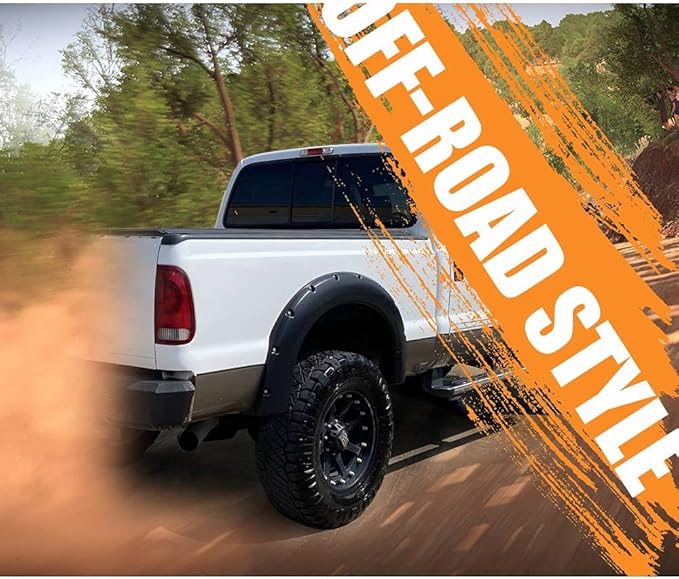 G-PLUS Fender Flares Compatible with 2005-2011 Dodge Dakota with 5.4ft (64.9") Bed, Fits for 4 Door Crew Cab Only