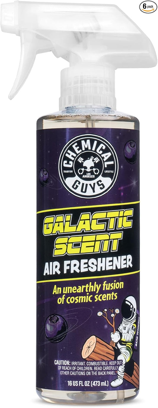 Chemical Guys Galactic Scent, Air Freshener, Great for Cars, Trucks, SUVs, RVs, Home, Garage, Workspace, Dorm Room & More (16 Fl Oz) - AIR25516