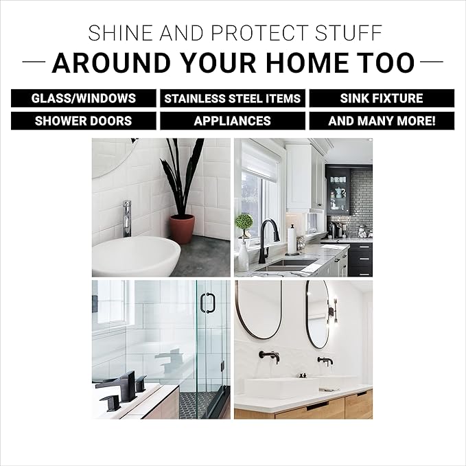 CAR GUYS Liquid Wax | Advanced Car Wax | Superior Protection with a Carnauba Shine | For all Paint Colors and Excellent Black | 8 Oz Kit