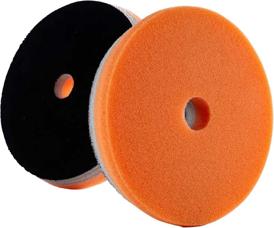 Lake Country 5.5" HDO Orange Foam Polishing Pad (1-Pack) – Premium Heavy Duty Orbital Polishing Pad for Painted Surfaces – Fits 5" Backing Plate