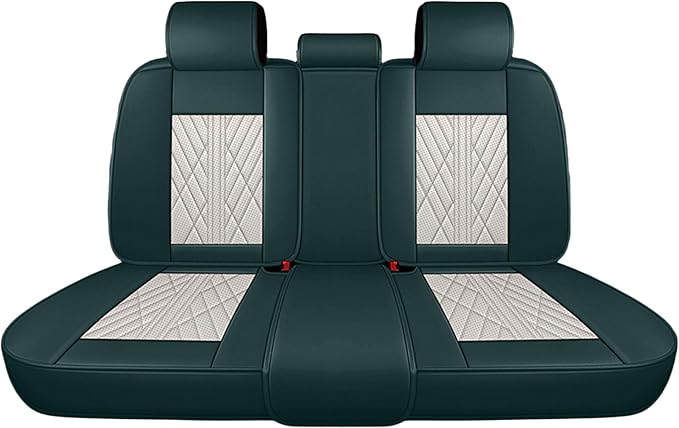 Universal Fit Waterproof Breathable Nappa Leather Automotive Vehicle Car Seat Covers Set Cushion Protector for Sedan SUV