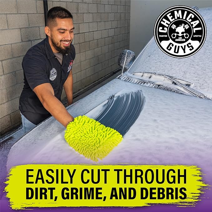 Chemical Guys CWS 1010 64 Maxi-Suds II Foaming Car Wash Soap (Works with Foam Cannons, Foam Guns or Bucket Washes) Safe for Cars, Trucks, Motorcycles, RVs & More, 64 fl. Oz (Half Gallon), Grape Scent