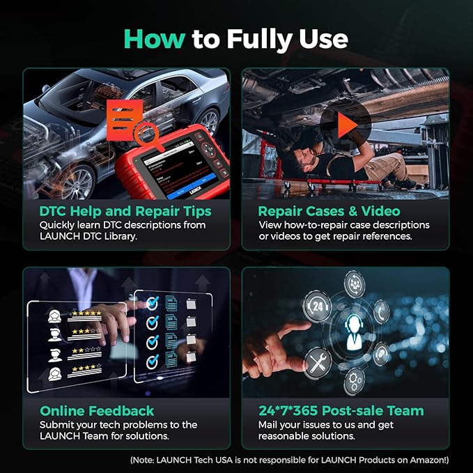 2025 LAUNCH OBD2 Scanner CRP123X Elite V2.0(Upgrade of CRP129X), 7 Reset Scan Tool, FCA SGW, Multi-System Car Scanner, Cloud Report, Lifetime Free Update CRP123X Diagnostic Tool, Battery Test, AutoVIN